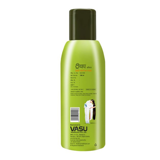 Trichup Hair Fall Control Oil Enriched with Amla and Bhringraj Helps to Prevent Premature Falling of Hair Strengthens Your Hai - Image 4