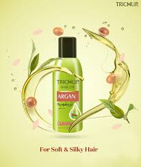 Trichup Argan Oil & Shampoo Kit - Blends with Moroccan Argan Oil - Helps Reduce Frizz From Your Hair & Boosts Shine - Image 5