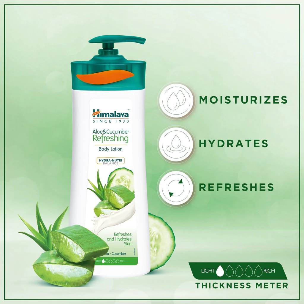 Aloe & Cucumber Refreshing Body Lotion - Image 3