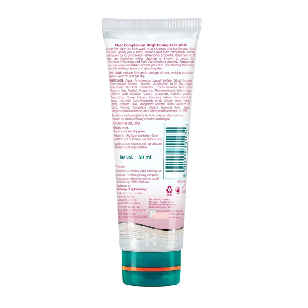 Clear Complexion Brightening Face Wash - Image 2