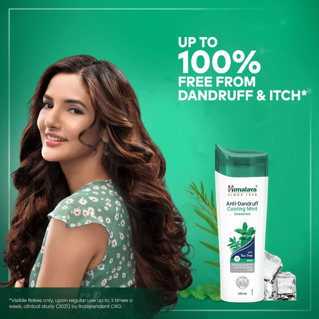 Himalaya Anti-Dandruff Cooling Mint Shampoo - Image 2